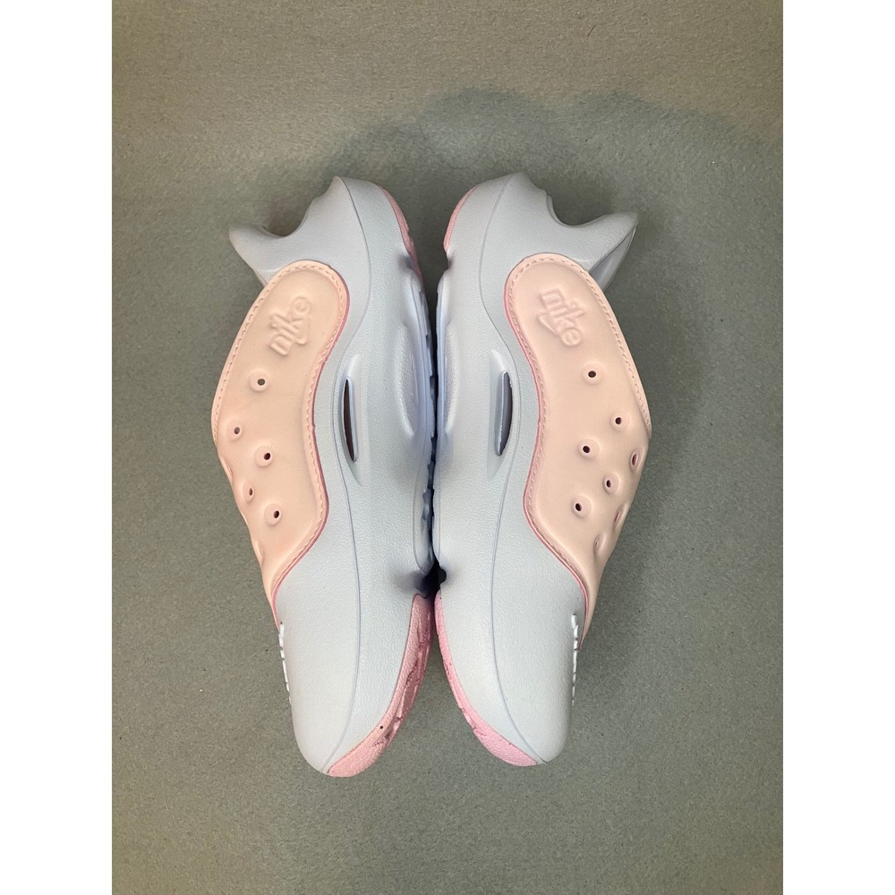 Nike Aqua Swoosh Kids Size 13 Pink White Slip On - Picture 2 of 7